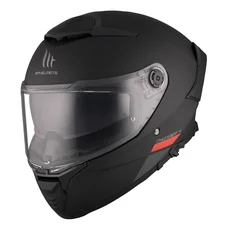 CASQUE INTEGRAL MT THUNDER 4 SV UNI NOIR MAT   S  (DOUBLE ECRANS / PINLOCK READY / FOGOFF READY) (ECE 22.06)