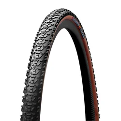 PNEU GRAVEL 700 X 45 HUTCHINSON TUNDRA HARDSKIN TAN NOIR/MARRON TUBELESS READY TS (45-622)