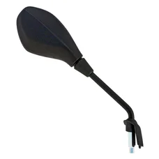 RETROVISEUR ADAPTABLE PIAGGIO 125-250-300 X7 2008>   DROIT NOIR (OE CM175012) (HOMOLOGUE CE)  -SELECTION P2R-
