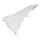 MOLE SIDE COVER FOR MAXISCOOTER  YAMAHA 530 TMAX 2012>2014 GLOSS WHITE - LEFT -P2R-
