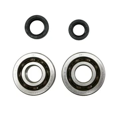 BEARING FOR CRANKSHAFT+SEALS FOR SCOOT P2R FOR PEUGEOT 50 TKR, TREKKER, SPEEDFIGHT, VIVACITY, BUXY, SQUAB, ZENITH, ELYSEO (KIT SC04A47CS TPI POLYAMID CASE)