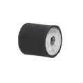 SILENTBLOC D'ECHAPPEMENT M6 FEMELLE/FEMELLE (20x20 mm)  -SELECTION P2R-
