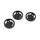 KIT ADAPTATION SUPPORT GARMIN - BRYTON - WANOO (LIVRE AU KIT DE 3 PIECES)