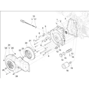 Couvercle volant magnetique - Filtre à huile