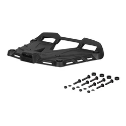 PLATINE A POUR TOP CASE SHAD ALUMINIUM NOIR AVEC KIT VISSERIE COMPATIBLE GAMME TERRA TR55/TR48/TR37 ET LES SH59X/SH58X/SH50/SH48  (D1BTRPA2)