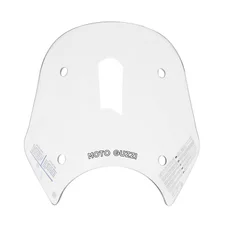PARE BRISE SPORT TRANSPARENT ORIGINE PIAGGIO MOTO-GUZZI 750 V7 III NIGHT PACK 2019>2020 AVEC KIT FIXATION (HOMOLOGUE DOT)  -2S001414-
