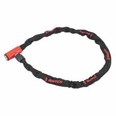 ANTIVOL VELO CHAINE A CLE DIAM 5,5 mm L1 m NOIR  -SELECTION P2R-
