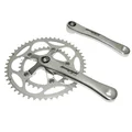CHAINSET FOR ROAD BIKE- STRONGLIGHT  9/10 Speed IMPACT -SILVER- 172.5mm 52-34 (TAPERED SQUARE 107mm)