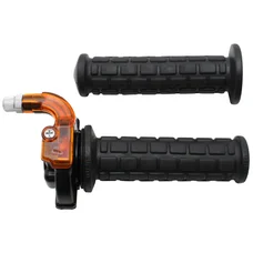 POIGNEE DE GAZ CYCLO TARGA M84 NOIR/NOIR  -SELECTION P2R-