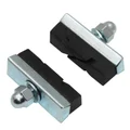 BRAKE PADS FOR URBAN BIKE-  SYMETRIC NEWTON 40mm (1 PAIR ON CARD)