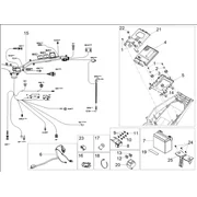 Circuit electrique arrière