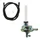 ROBINET ESSENCE SCOOT ADAPTABLE MBK 50 BOOSTER 2004>, NITRO/YAMAHA 50 BWS 2004>, AEROX/GILERA 50 STALKER/PEUGEOT 50 TKR AVEC DURITE NOIR DIAM 5/8mm 1M + 2 COLLIERS (KIT)