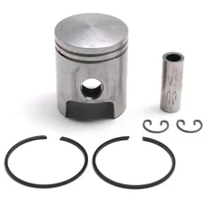 PISTON FOR SCOOT POLINI CAST IRON  FOR  PEUGEOT 50 TKR, TREKKER, SPEEDFIGHT AIR, VIVACITY, BUXY, SQUAB, ZENITH, ELYSEO (204.0740)