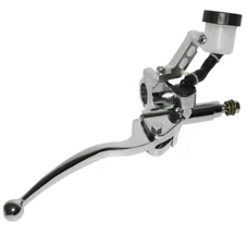 BRAKE MASTER CYLINDER UNIVERSAL (FRONT) CHROME-RIGHT (SEPARATE RESERVOIR)