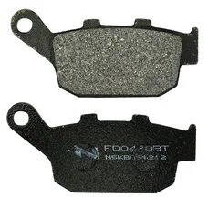 BRAKE PADS NEWFREN FOR HONDA 500 CB F 2013> Rear CMX REBEL 2017> Rear 650 CBR R 2019> Rear KAWASAKI 900 Z 2017> Rear SUZUKI 650 SFV GLADIUS 2009>2016 Rear  (FD0470BT)  (TOURING ORGANIC)