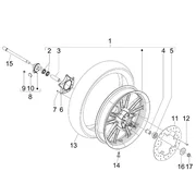 Roue avant 