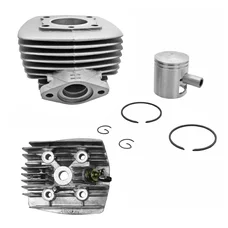 HAUT MOTEUR CYCLO ADAPTABLE PEUGEOT 103 MVL-SP, SPX-RCX, VOGUE AIR  -ALU NIKASIL  P2R- FIXATION UNIQUEMENT A BRIDE-  (LIVRE AVEC CULASSE / SANS JOINTS)