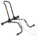 PRESENTOIR/SUPPORT 1 VELO STABILUS 2.0 PLIABLE FIXATION ROUE AVANT OU ARRIERE COMPATIBLE 26"-27.5"-29"-700C INOX