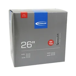 INNER TUBE FOR BICYCLE 26 x 3.50-4.80 SCHWALBE -PRESTA VALVE- ALUMINIUM (SV13J)