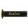 REVETEMENT POIGNEE DOMINO MOTO ON ROAD A010 NOIR/JAUNE OPEN END 120-125mm (PAIRE)