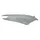 REAR COWL -RIGHT- "PIAGGIO GENUINE PART" 125-300 YOURBAN RAW TO BE PAINTED  -657381-