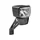 ECLAIRAGE VELO VAE / E-BIKE AVANT SUR FOURCHE AXA NXT 80 E-BIKE 6-12V 80LUX HOMOLOGUE NOIR COMPATIBLE DYNAMO - POUR VOIR A 100M ET VISIBLE A 5.5KMS