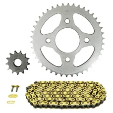 CHAIN AND SPROCKET KIT FOR MASH 125 CAFE RACER 2014>2016  428  13x42  (REAR SPROCKET Ø 58/90/10.5)  (OEM SPECIFICATIONS)  -AFAM-