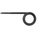 PARE/CARTER CHAINE HERRMANS POUR VELO MUSCULAIRE 42-44 DTS DIAM 140 mm L 319 mm NOIR MAT - VOPIR REF 201239