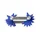 OUTIL POUR JAUGER ET NETTOYER LES GICLEURS DE 0,45 à 1,5mm  (20 EMBOUTS)  -BUZZETTI-